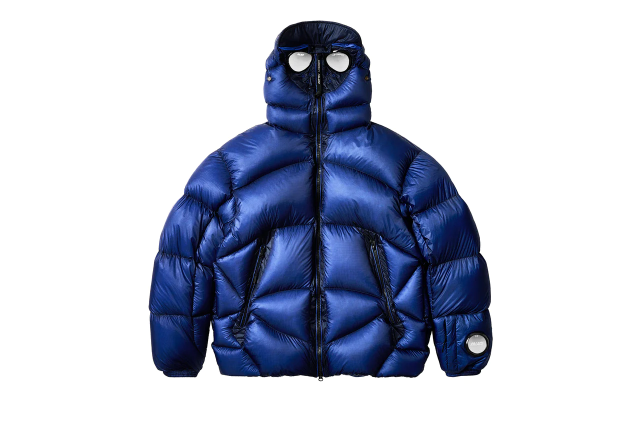 Palace x C.P. Company Puffa 'Bright Cobalt'