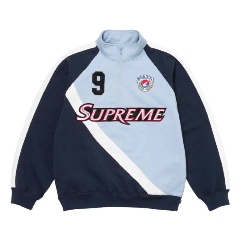 Supreme Equipé Half Zip Sweatshirt 'Dark Orange'