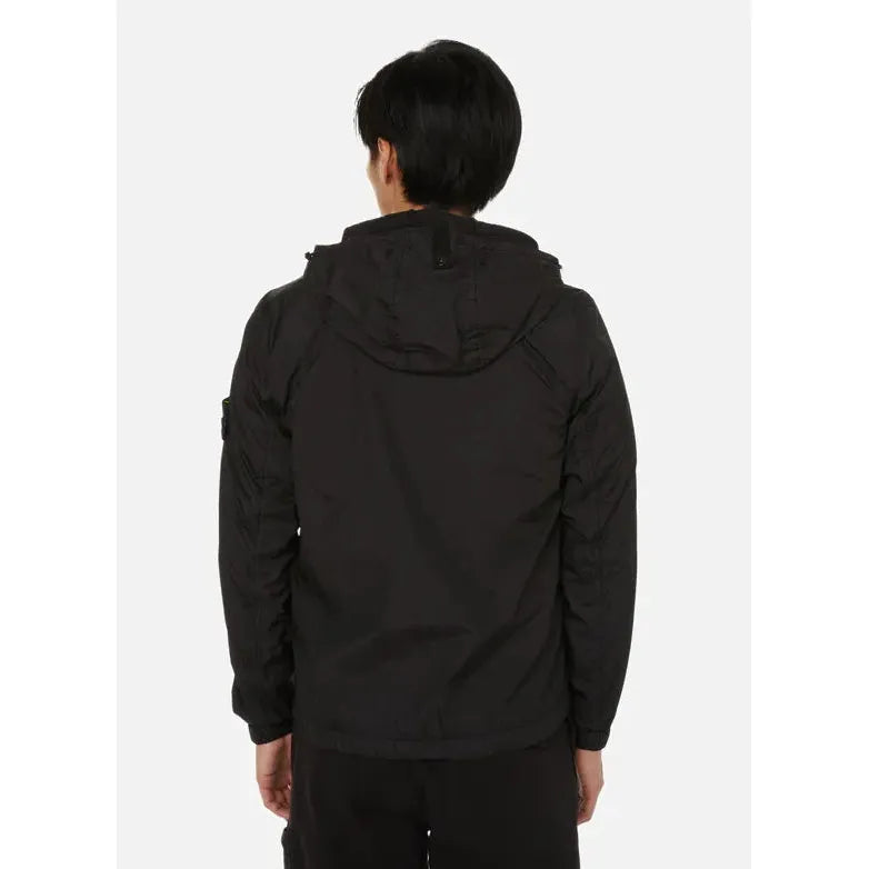 STONE ISLAND Blouson à capuche - Noir