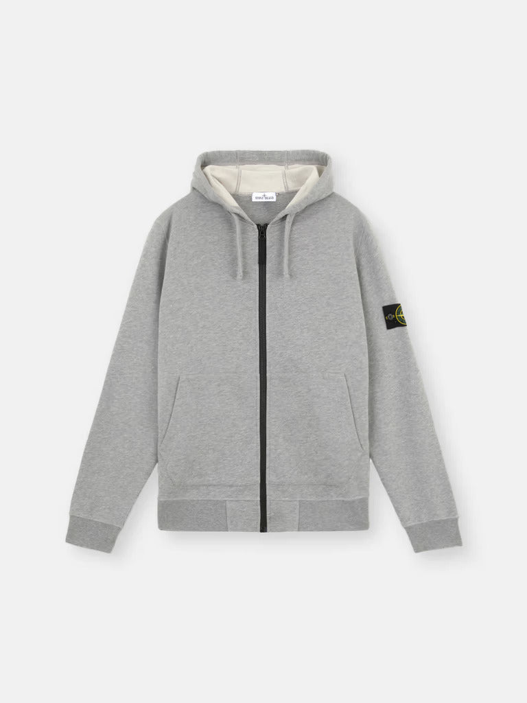 STONE ISLAND Sweat-shirt zippé à capuche