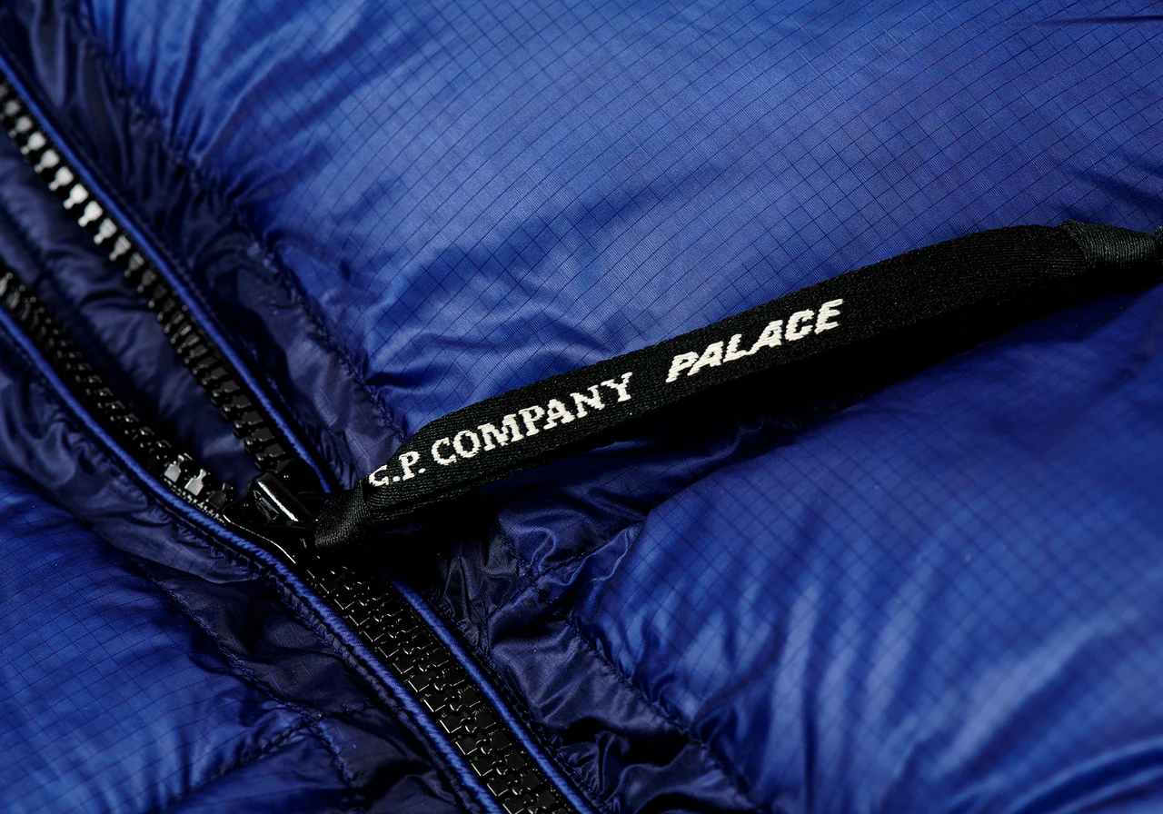 Palace x C.P. Company Puffa 'Bright Cobalt'