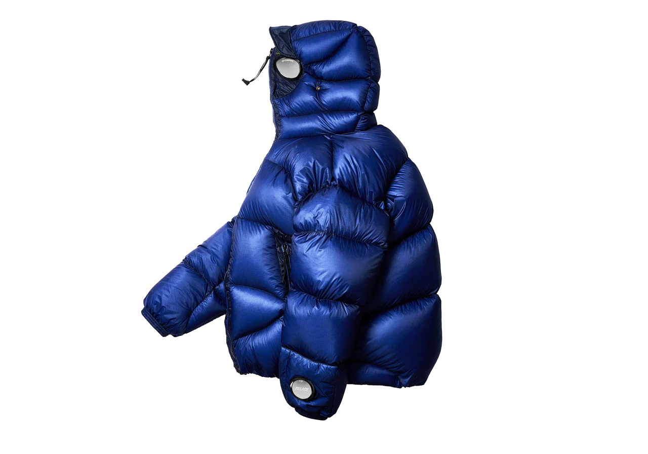 Palace x C.P. Company Puffa 'Bright Cobalt'