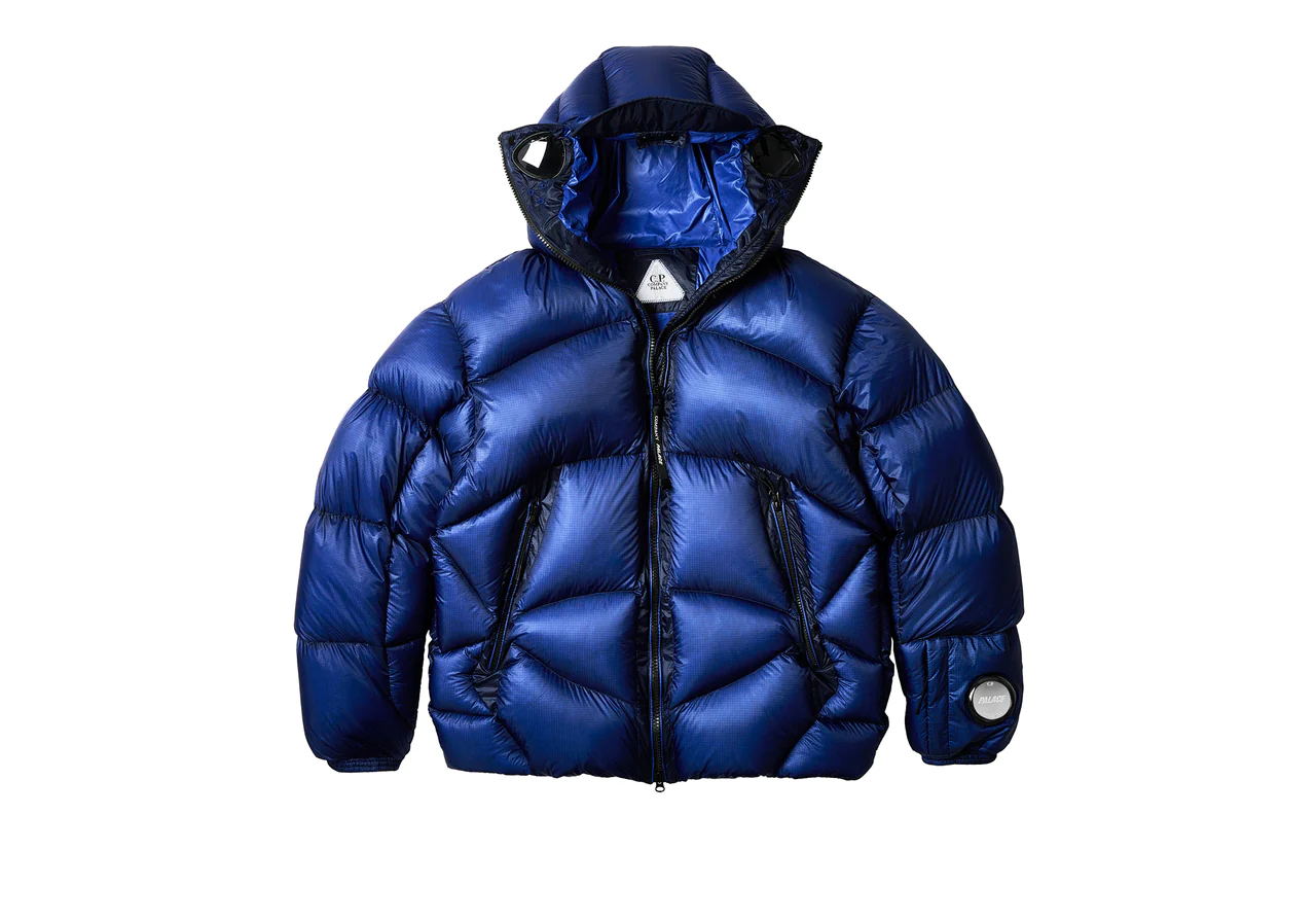 Palace x C.P. Company Puffa 'Bright Cobalt'