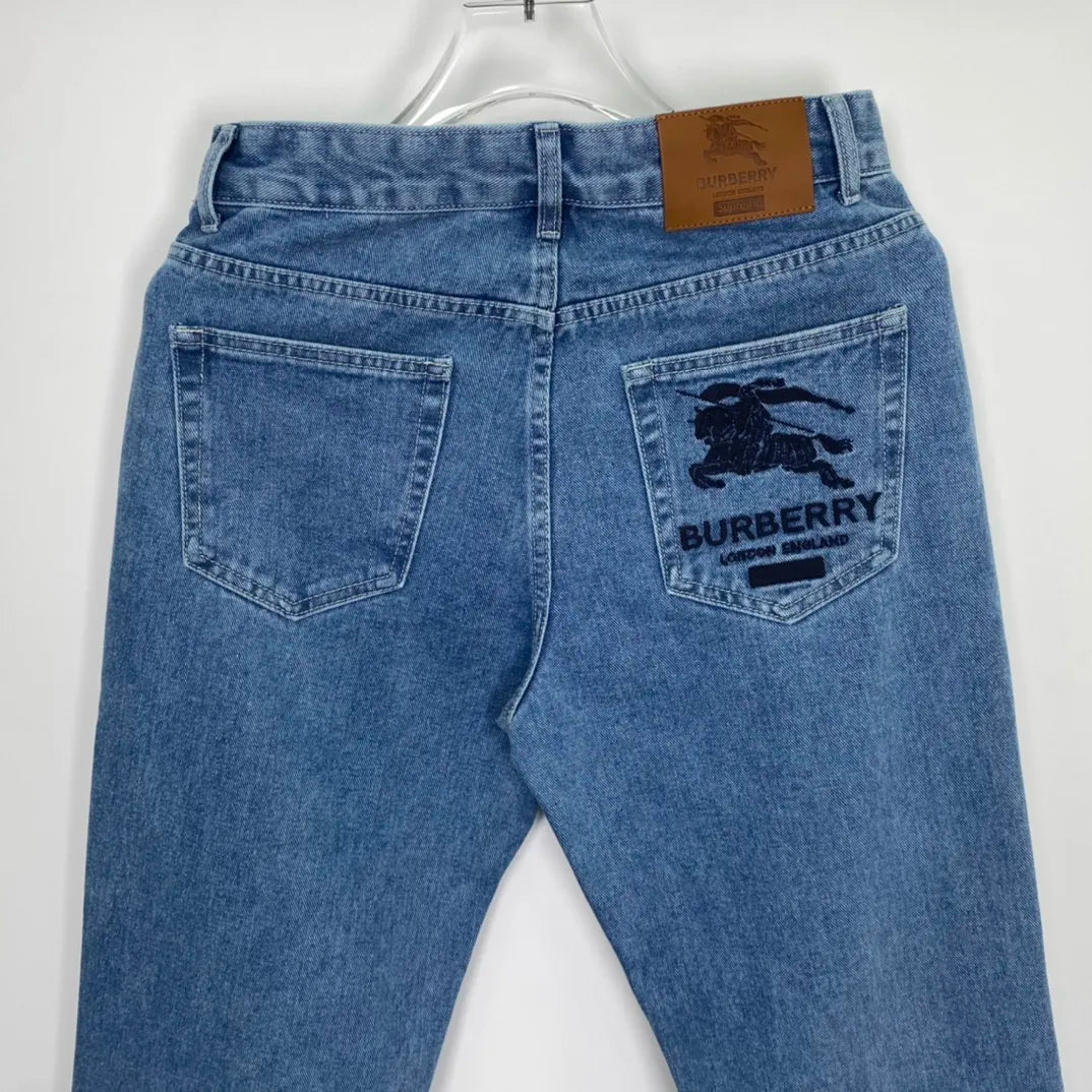 Supreme / Burberry Regular Jean "Blue" (SS23)