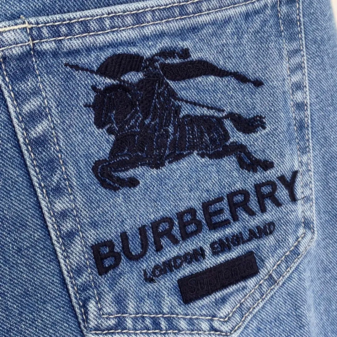 Supreme / Burberry Regular Jean "Blue" (SS23)