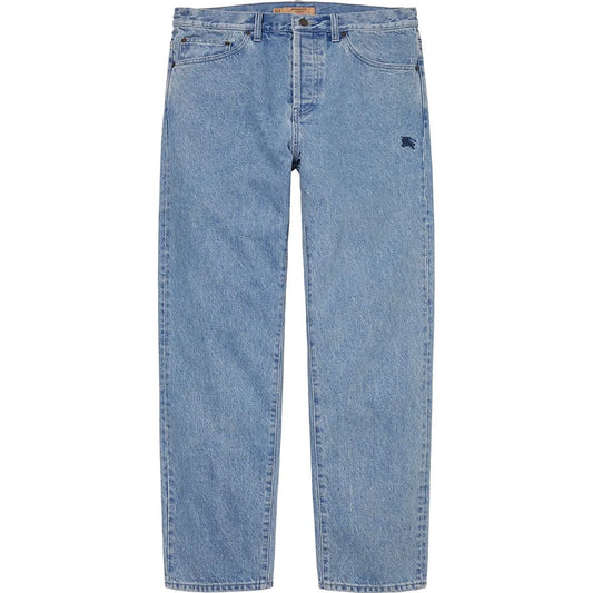 Supreme / Burberry Regular Jean "Blue" (SS23)