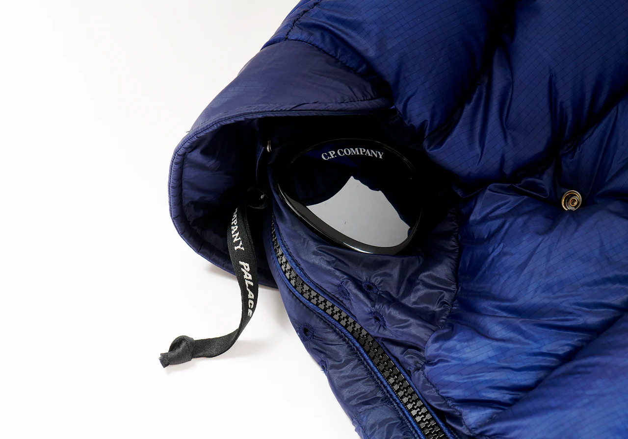 Palace x C.P. Company Puffa 'Bright Cobalt'