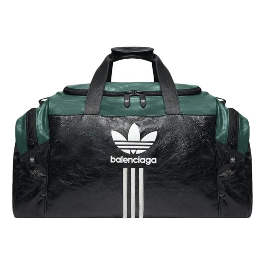 Sac de sport Balenciaga x adidas Noir/Vert