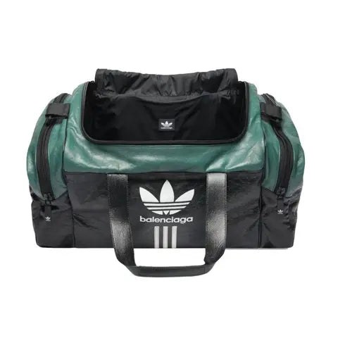 Sac de sport Balenciaga x adidas Noir/Vert